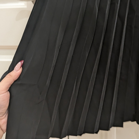 NWT A.L.C. RENZO MATTE PLEATED DRESS - Picture 12 of 12